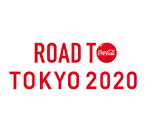 コカ・コーラ_ROAD TO TOKYO 2020_212×192のバナーデザイン