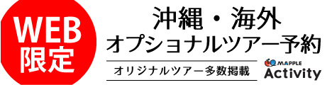 海外・日本オプショナルツアー予約【MAPPLEアクティビティ】234x60のバナーデザイン