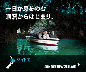 100％ PURE NEW ZEALAND_300×250_1のバナーデザイン
