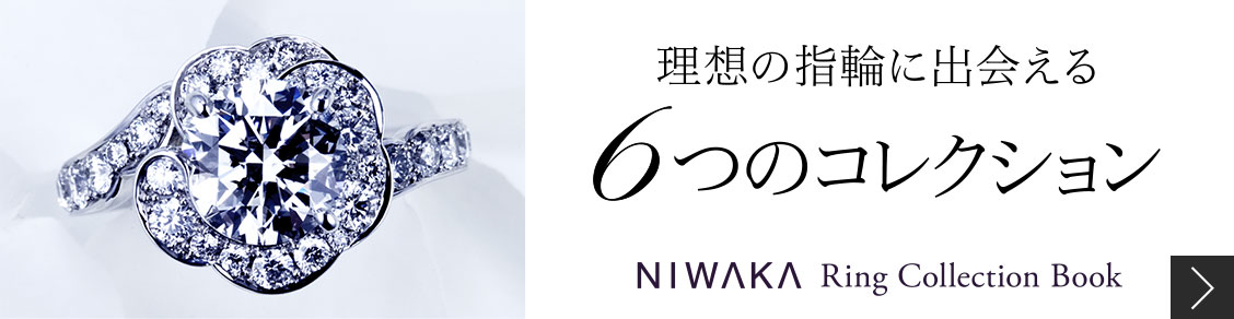 NIWAKA Ring Collection Book_1128 x 292のバナーデザイン