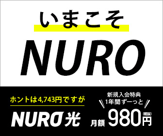 NURO_NURO光_336 x 280のバナーデザイン