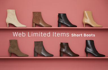 short Boots_Web Limited Items_382×247のバナーデザイン