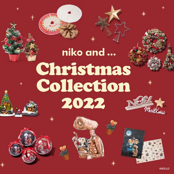 niko and…_Christmas Collection2022_600 x 600のバナーデザイン